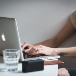Laptop, apple, macbook — Set Up Atomic Wallet Easily to Track and Control Your Assets